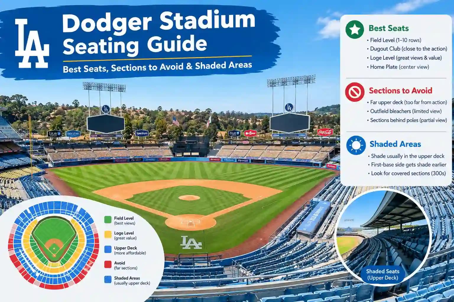 Dodger Stadium Seating Guide