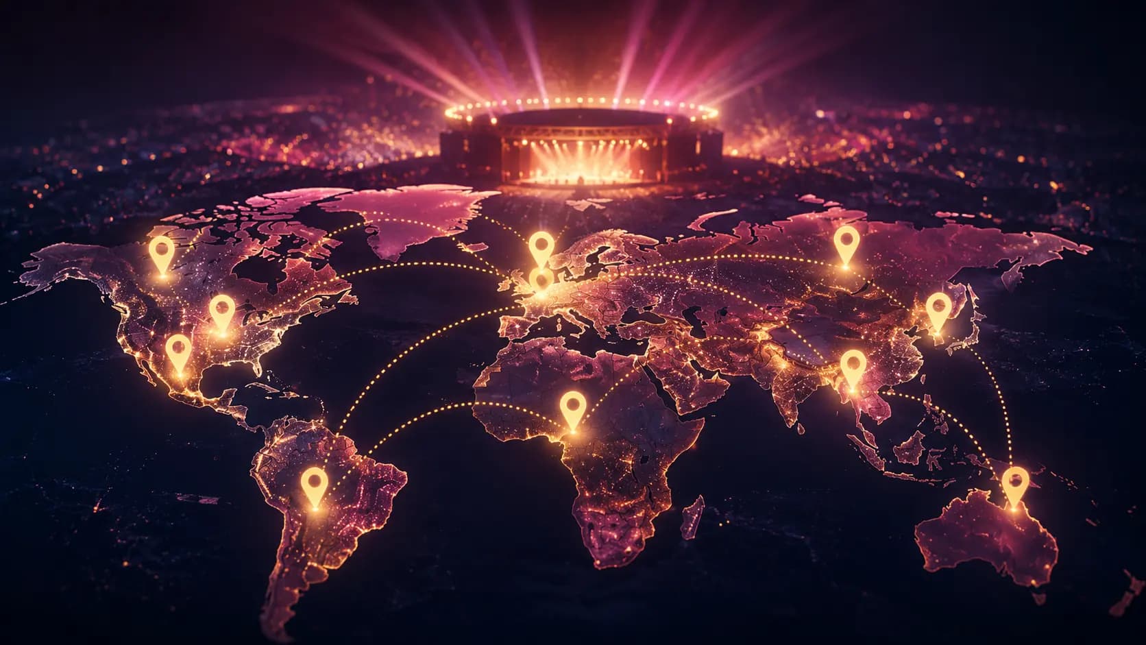 Bruno Mars Tour 2026- Full City bymCity Schedule