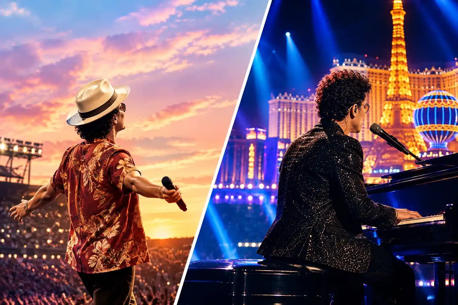 Bruno Mars Romantic Tour vs His Las Vegas Shows